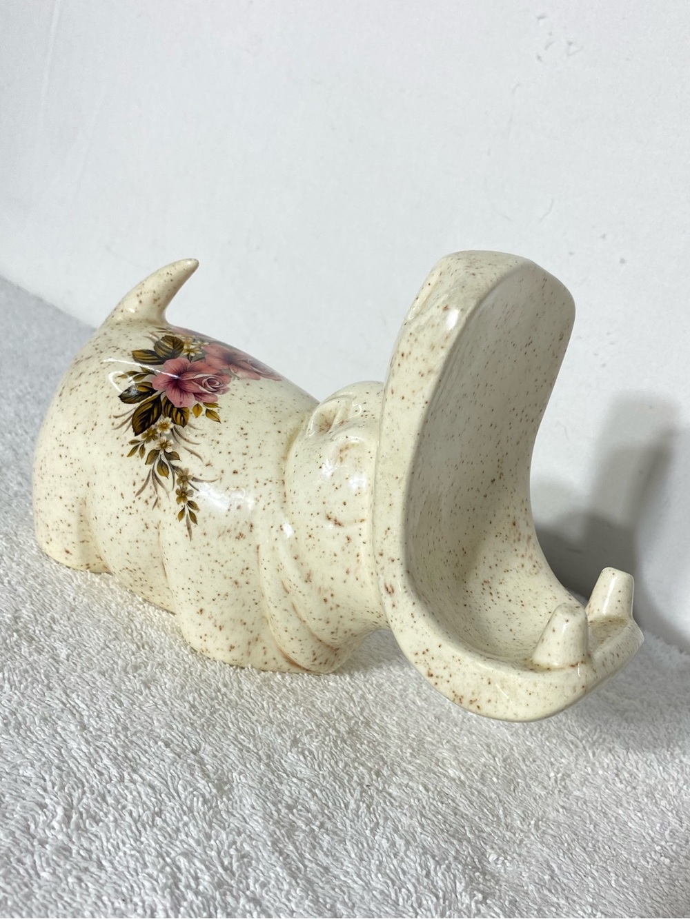 Vintage Ceramic House Hippo Cottagecore Grannycore Nostalgia